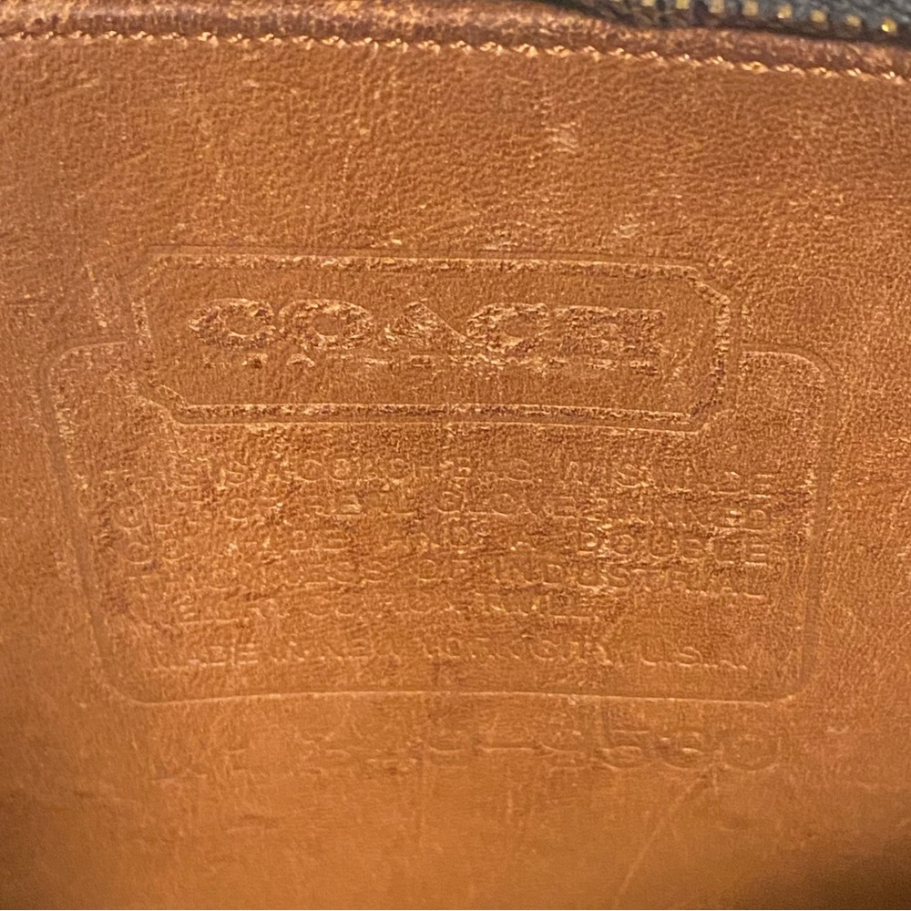 Coach Vintage 1970’s-80’s RARE Twill Shoulder Bag - Picture 12 of 16